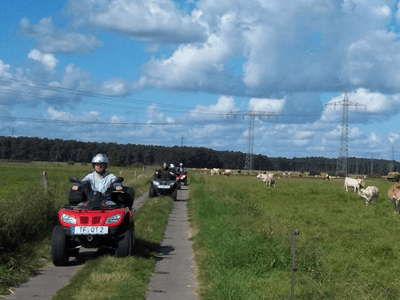 Teambuilding Quad fahren