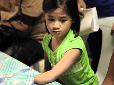 Teambuilding Helping Hands Minenopfer Kinder