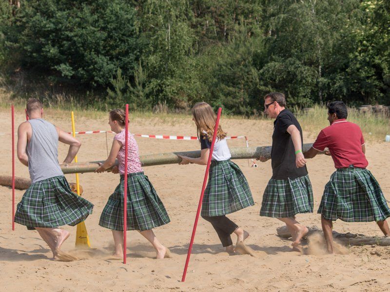 Highland Games Teamtraining Teamentwicklung Berlin Brandenburg