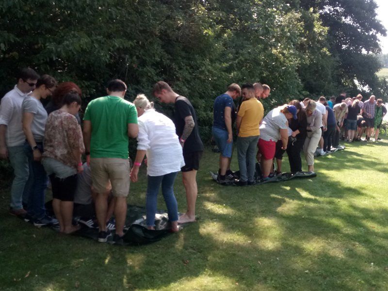 Teamfortbildung Berlin Brandenburg Team Wanderung