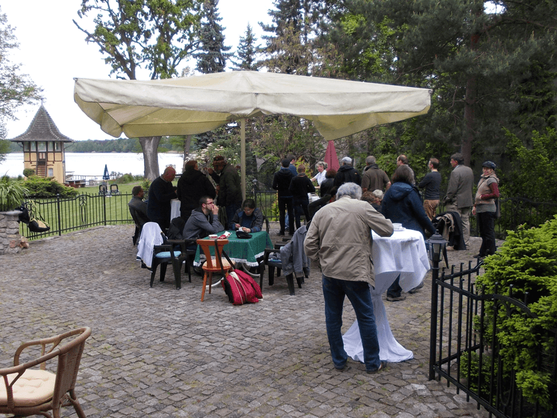 Mittagspause Wandern mit Förstern Berlin Brandenburg