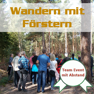Outdoor Wandern mit Förstern auf Abstand