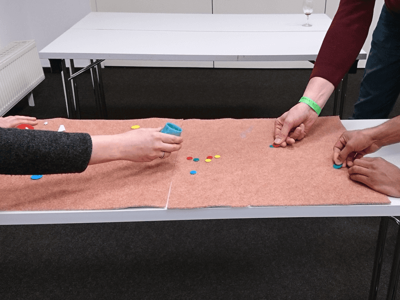 Rahmenprogramm indoor Spiele Firmenjubiläum