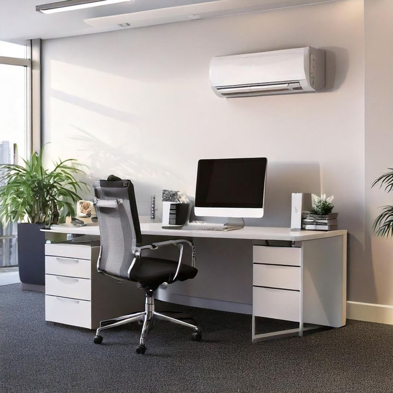Photo of a room with multi-room or office with air conditioning