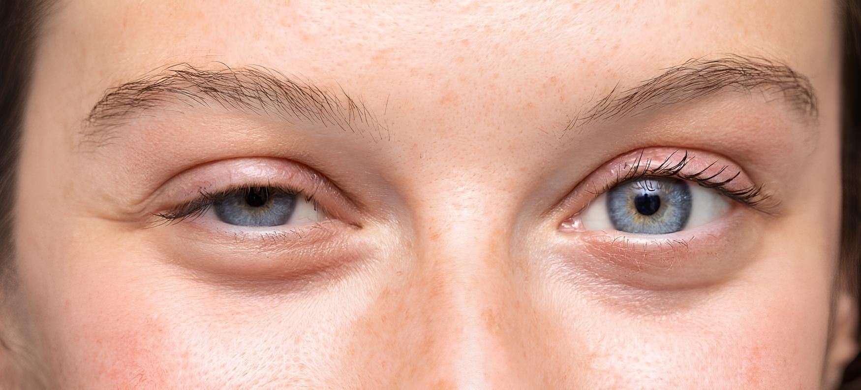 Illustration du ptosis et de la chirurgie de correction, montrant le processus chirurgical utilisé pour traiter le ptosis en rétablissant la position normale de la paupière