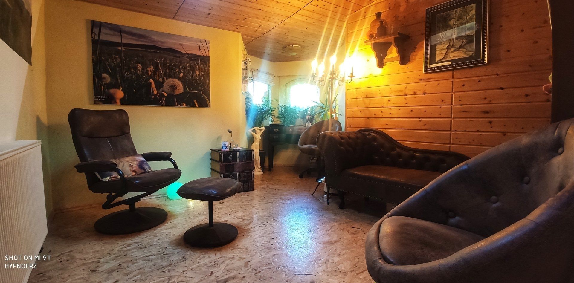 Behandlungszimmer HypnoERZ Hypnose Erzgebirge Praxis 08321 Zschorlau Hoher Weg 1 b
