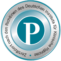 Zertifiziert nach den Richtlinien des Deutschen Instituts für Klinische Hypnose Dr. Norbert Preetz