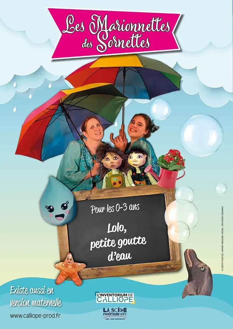 Spectacle nature et écologie : Lolo la petite goutte d'eau