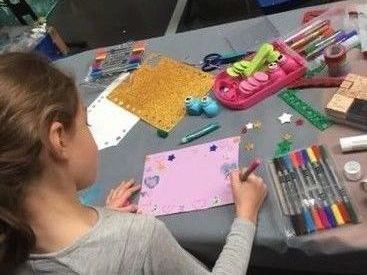 Fresque collaborative Atelier créatif