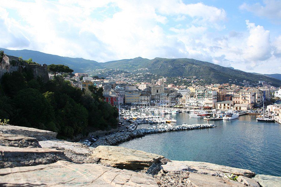 Bastia, the principal port of Corsica Bastia, Haute Corse region, Corsica