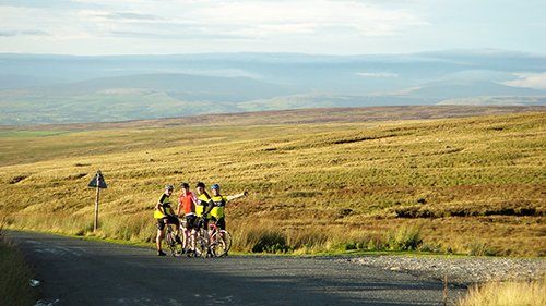 The open road to the Crask Inn, Lairg in Sutherland