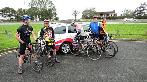 Tour of Britain Team Camp, Carlisle