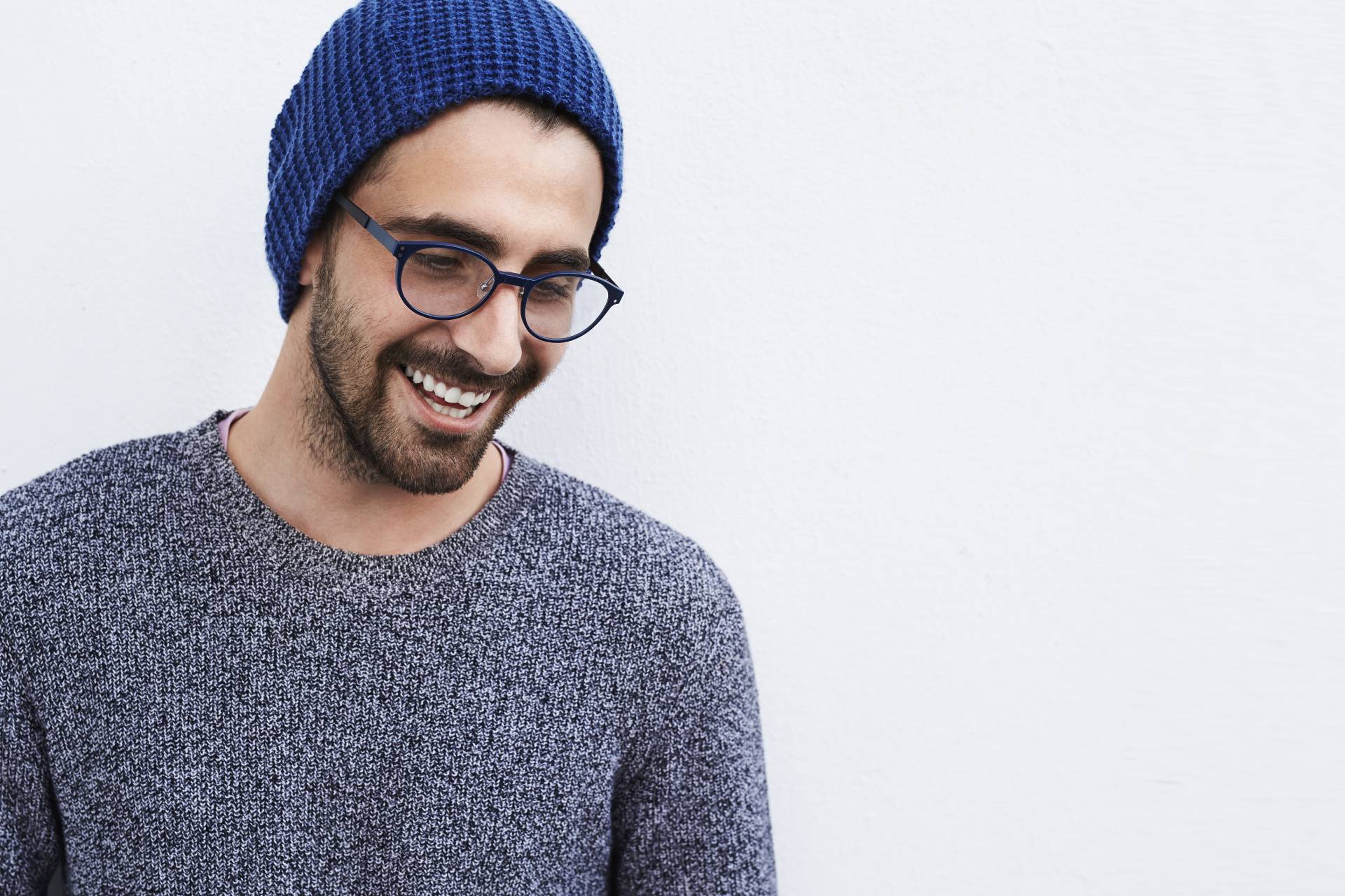 Man wearing a hat