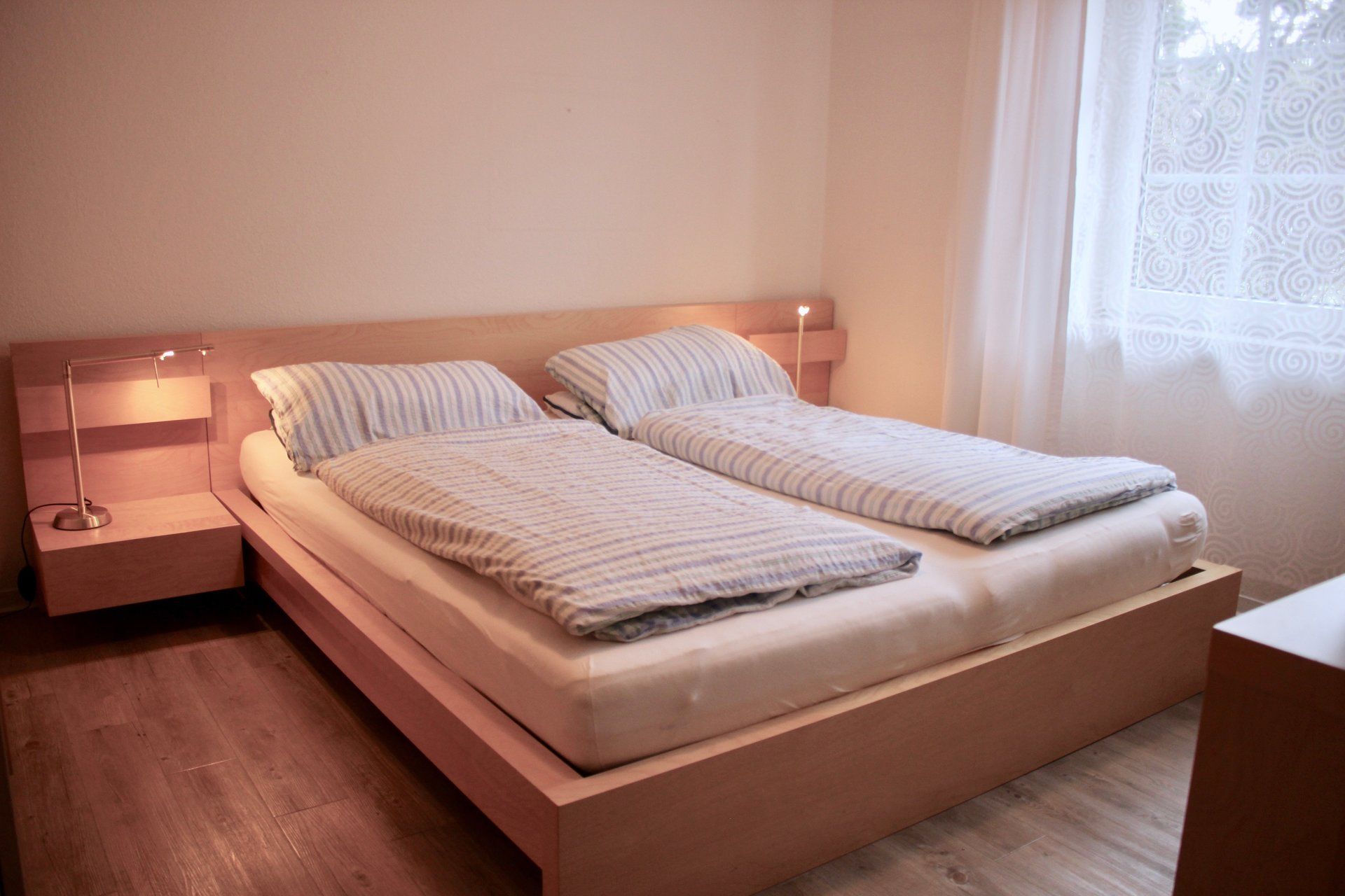 Schlafzimmer im Krabbenweg 5 in Greetsiel