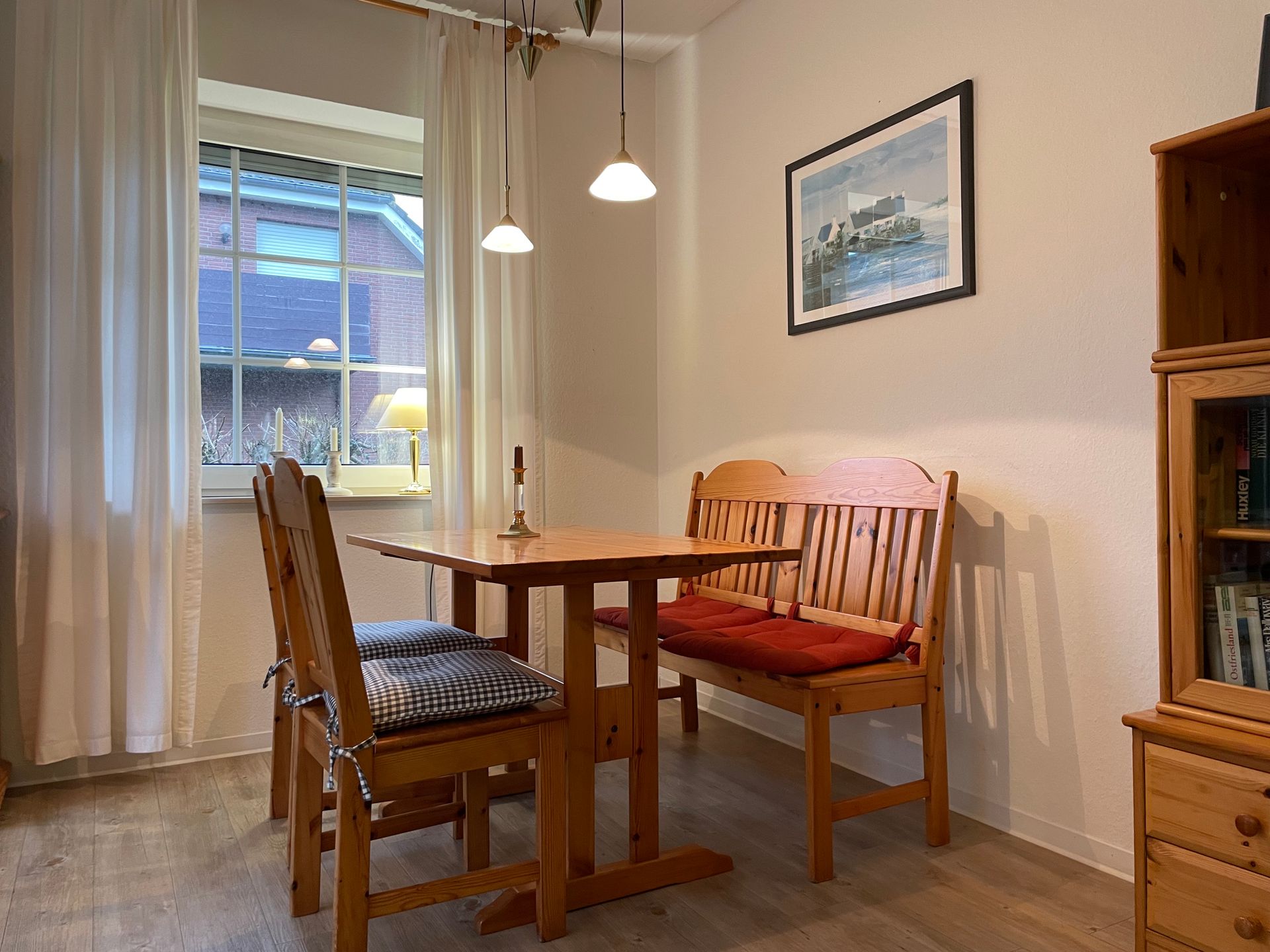 Essecke im Krabbenweg 5 in Greetsiel