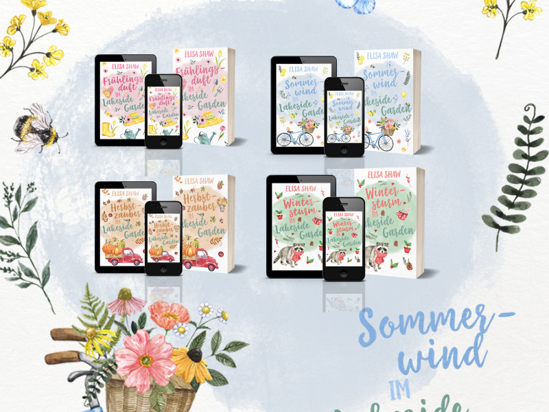 Bild auf dem die Cover der Buchreihe