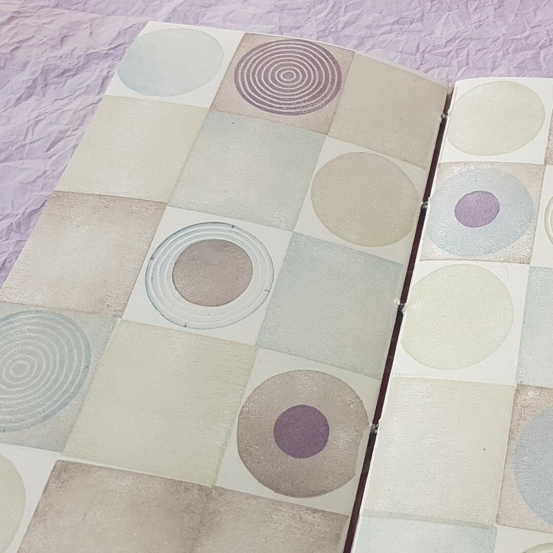 einfache gestempelte Formen einfache Formen gestempelt, Kreise und Quadrate gestempelt, block printing, simple shapes