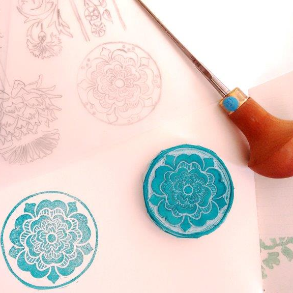 Stempel schnitzen, Schnitzmesser
