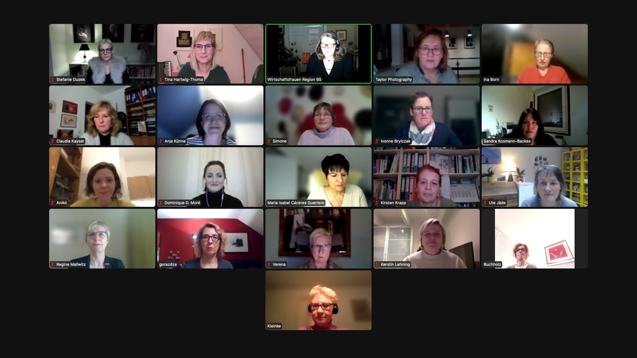 Mitgliederversammlunng online Monitor Wirtschaftsfrauen