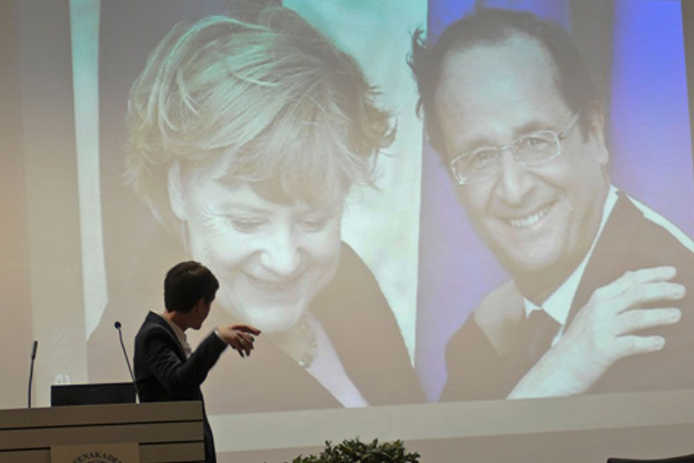 Kongress Leinwand Wirtschaftsfrauen