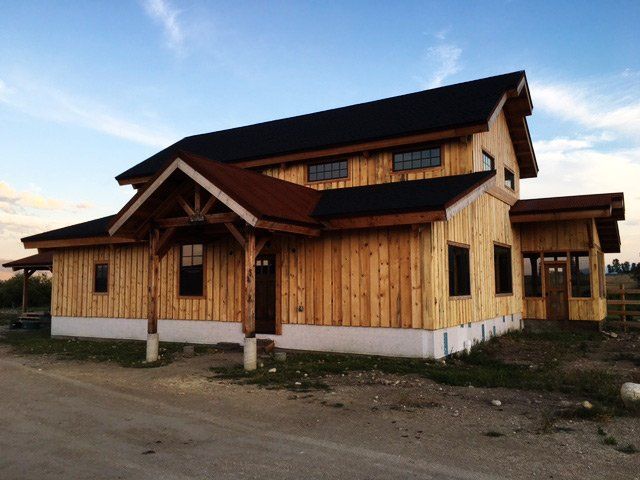 completed home build