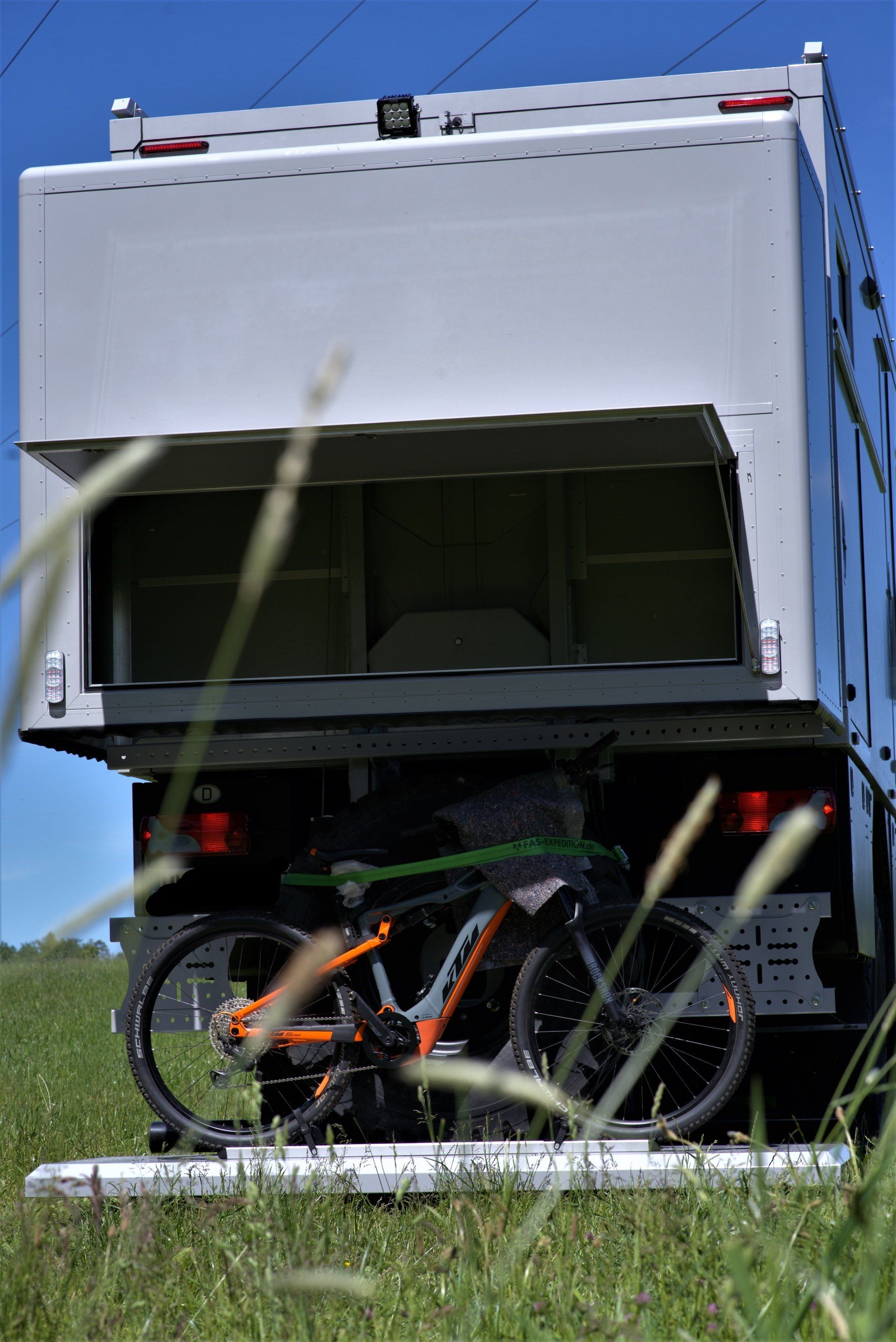 Heckträger Unterfahrschutz Motorradträger Fahrradträger Plattform Ersatzräder
