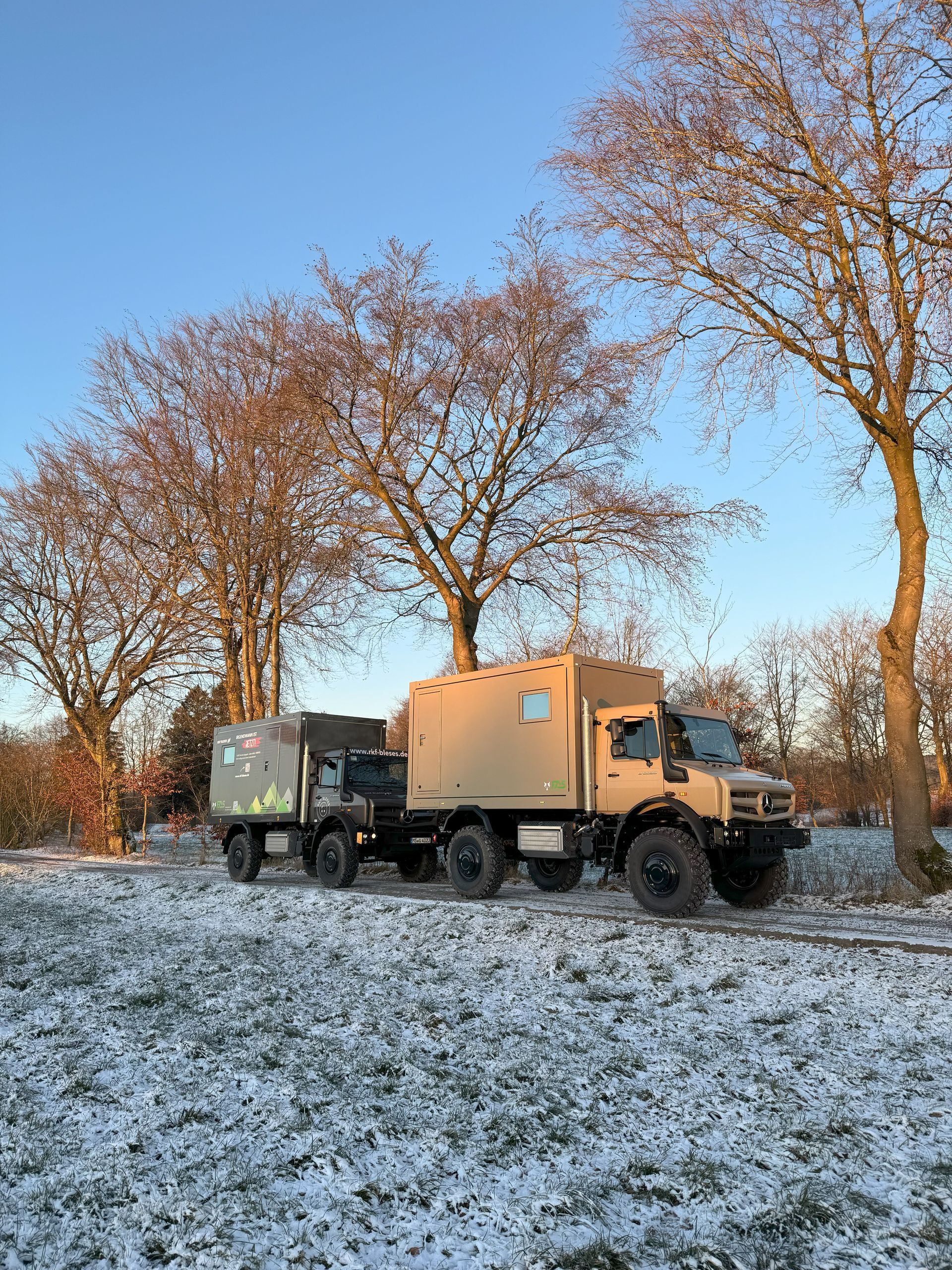 FAS Expedition Unimog U4023 U5023 mit Leerkabine Selbstausbau Reisemobil Expeditionsmobil