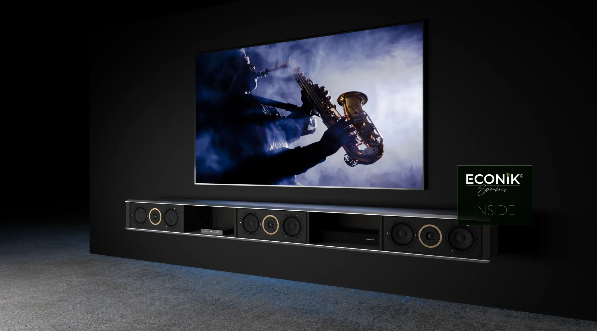 Ray Soundboard mit Econik Lautsprechern