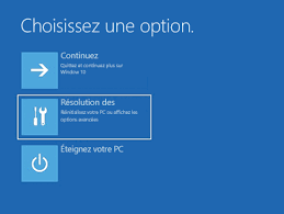 réparer un problème de l'écran bleu