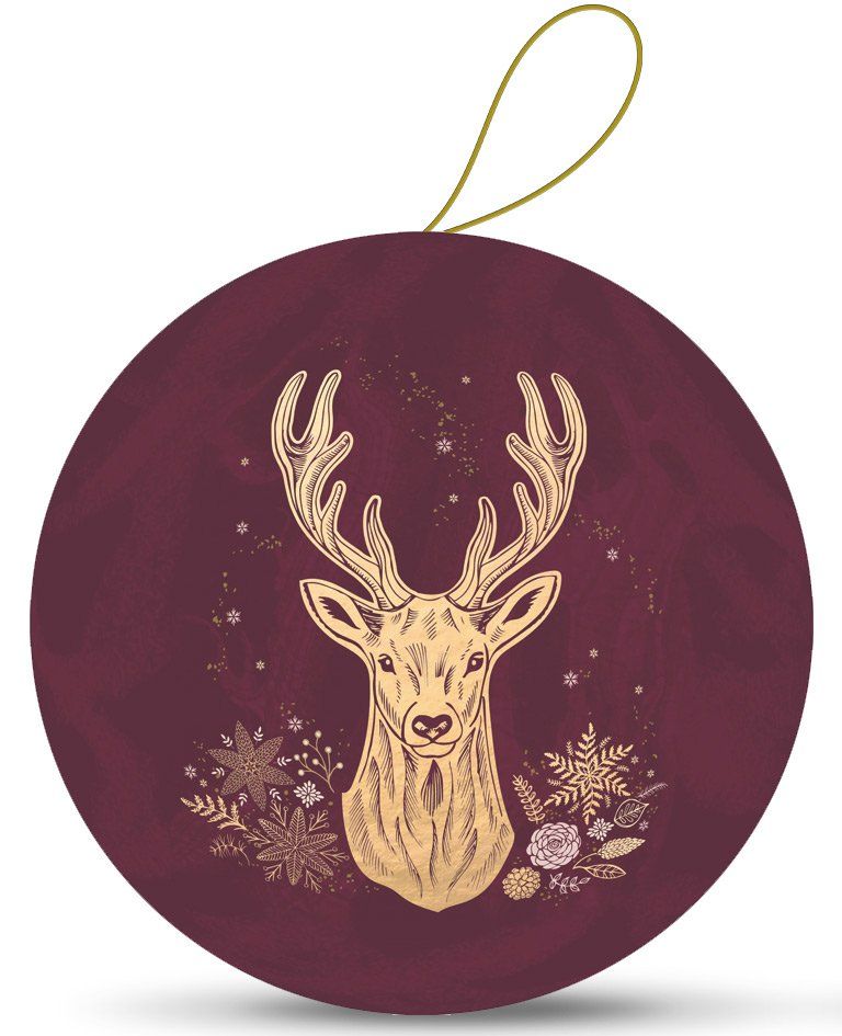 Weihnachtstragetaschen Wein