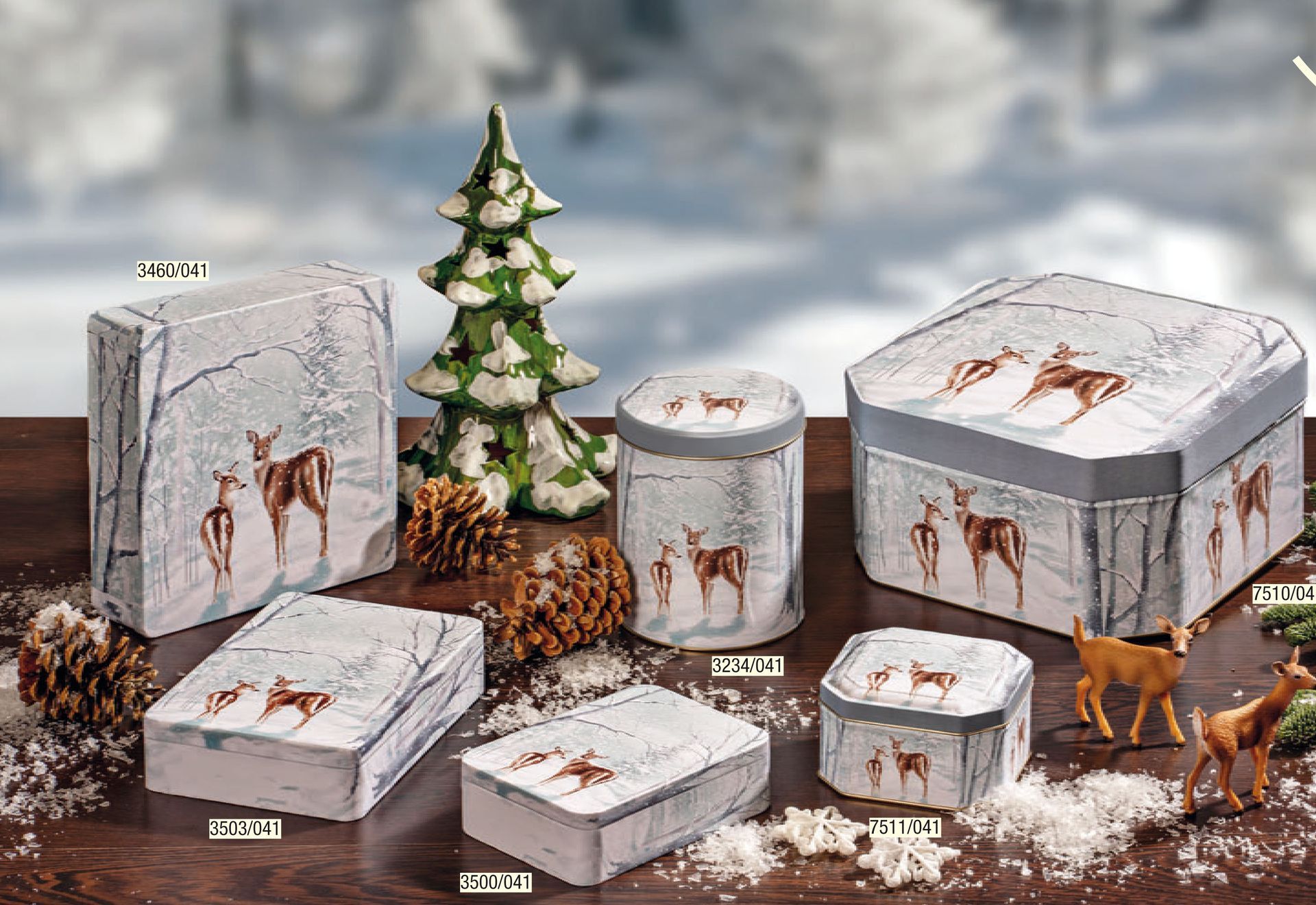 Serie Bambi Weihnachtsdosen