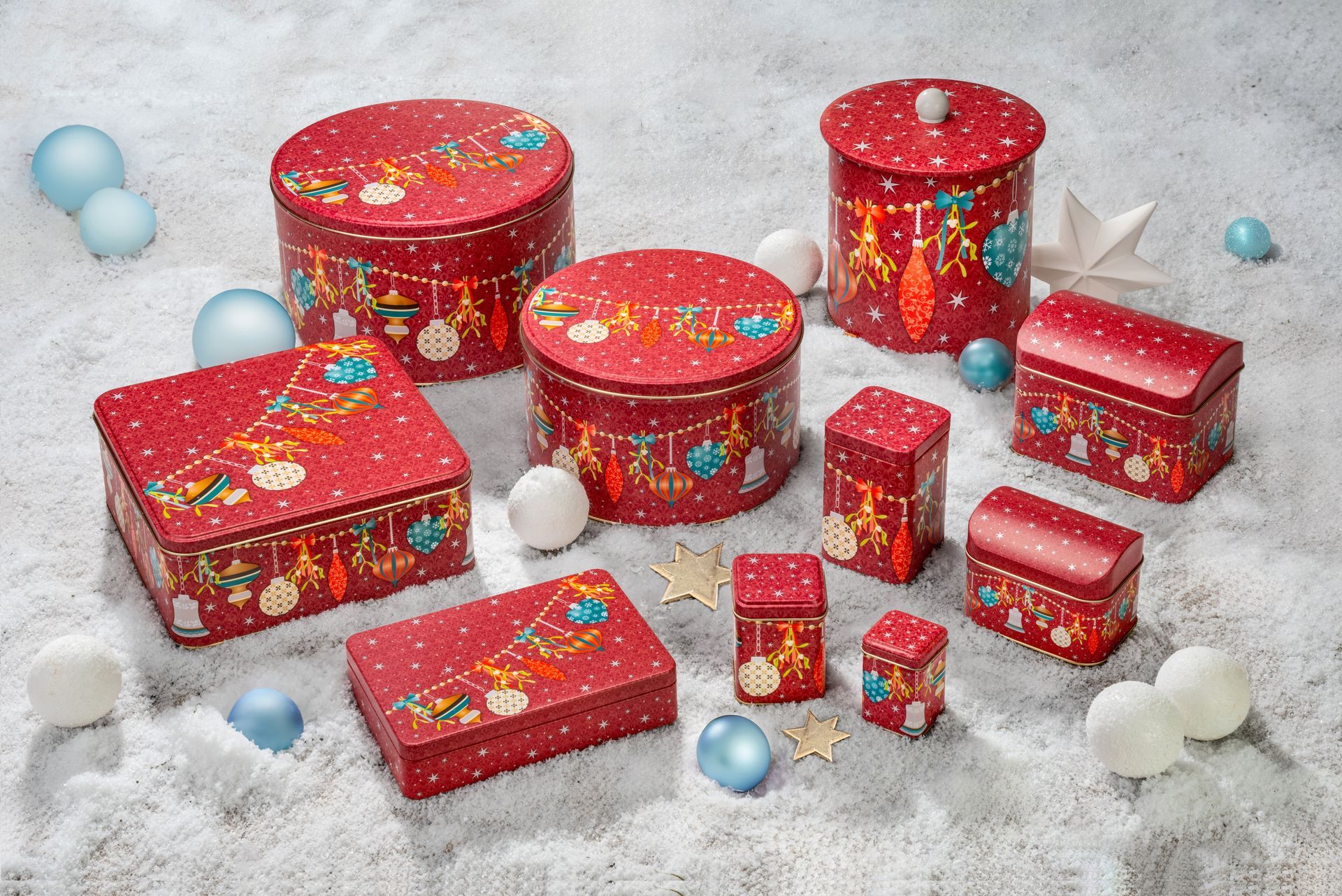 Serie X-Mas Ornaments Weihnachtsdosen