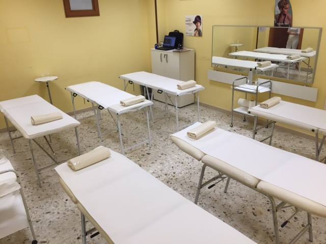 Aula di Pratica estetista Mary's School
