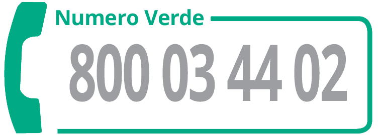 attivo dalle 09: alle 17:00 dal lunedì al venerdi numero verde