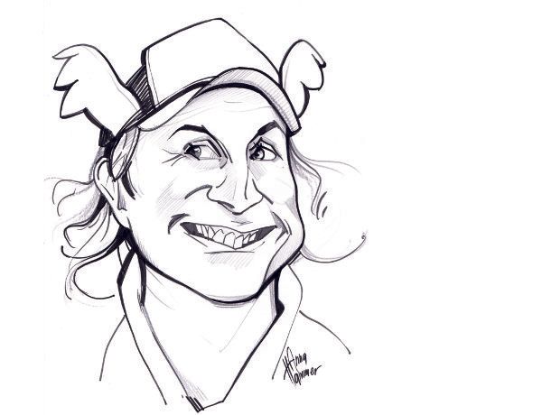 Schnellkarikaturen Anna Hammer Schnellzeichner Comic  Schnellkarikaturen