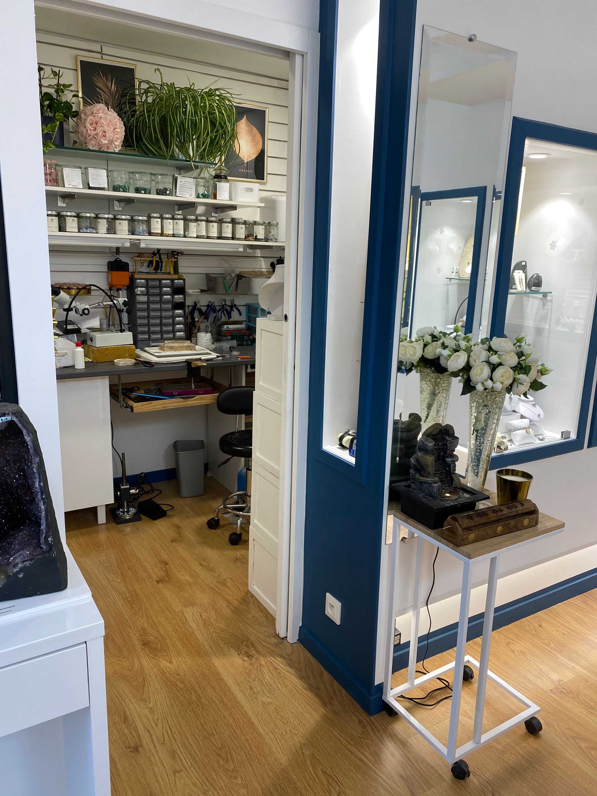 atelier de Patricia Frides Maitre artisan joaillière à brissac quincé