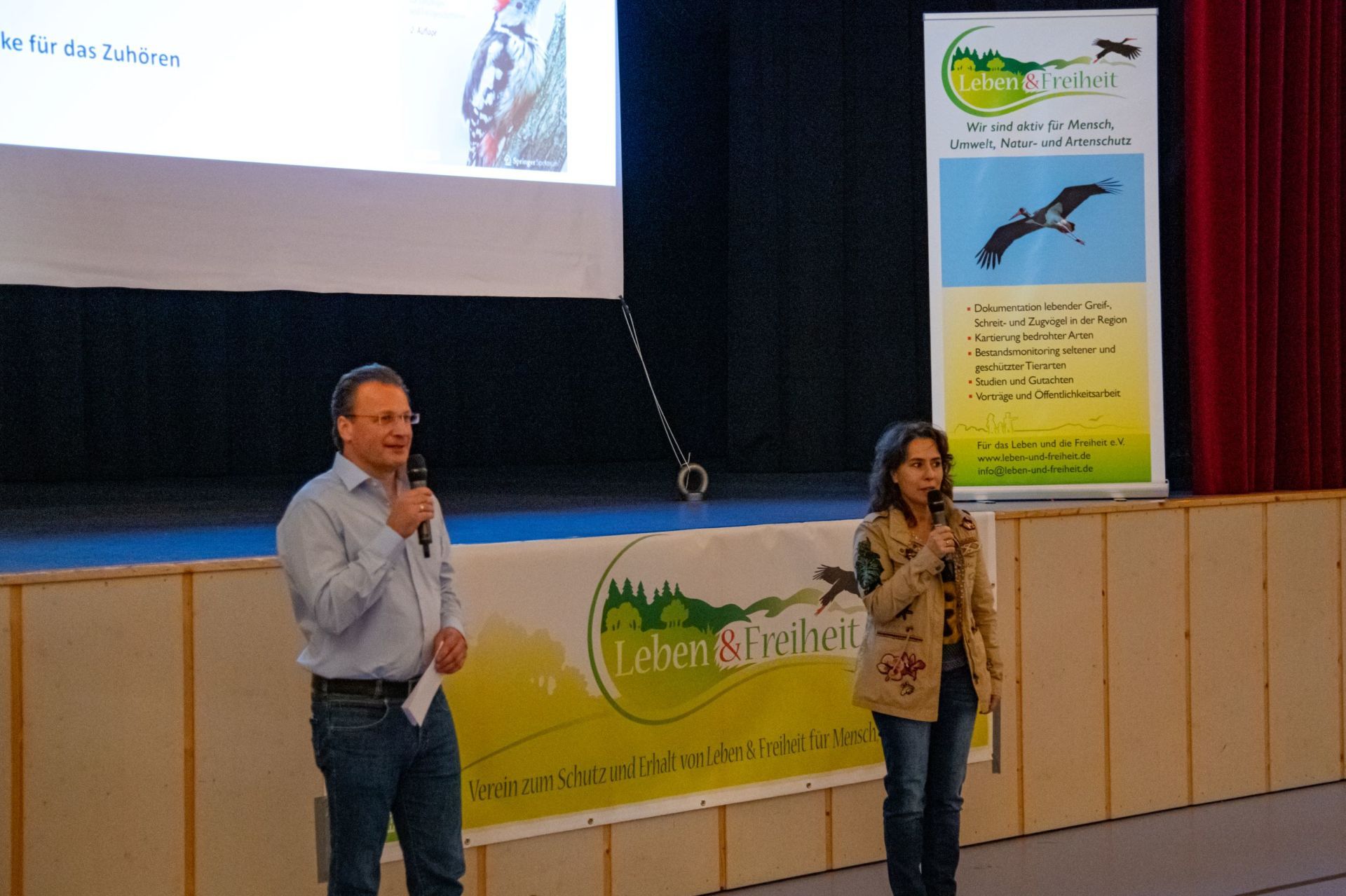 Informationsveranstaltung Leben & Freiheit e.V., 15.11.2019, Wald-Michelbach, Rudi-Wünzer-Halle