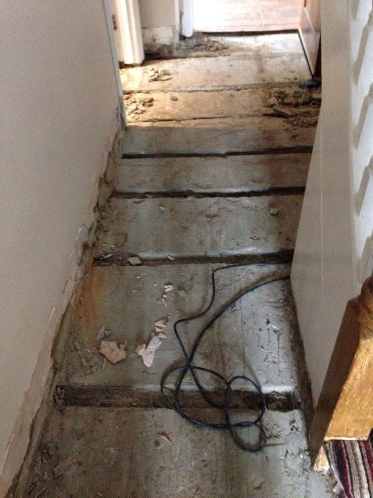 Floor preparation