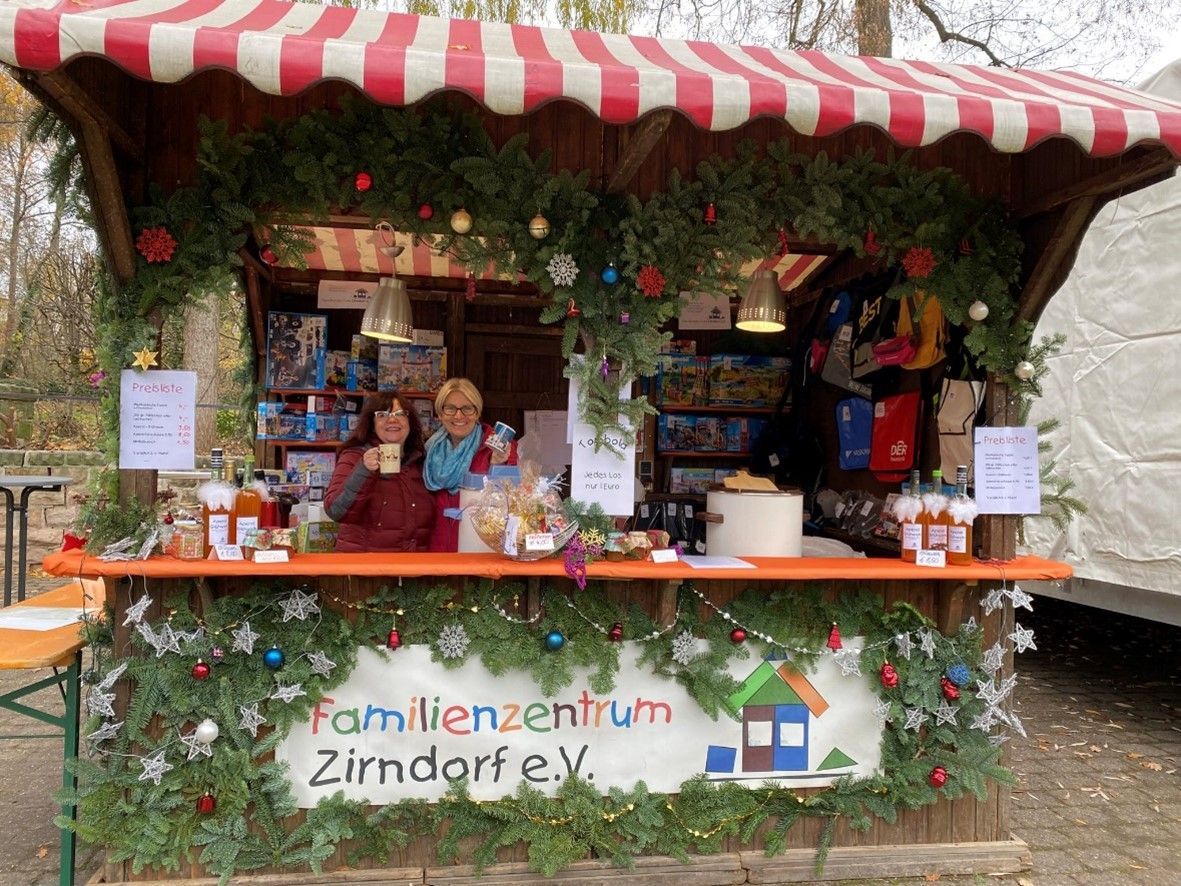 Abbildung Weihnachtsmarktbude