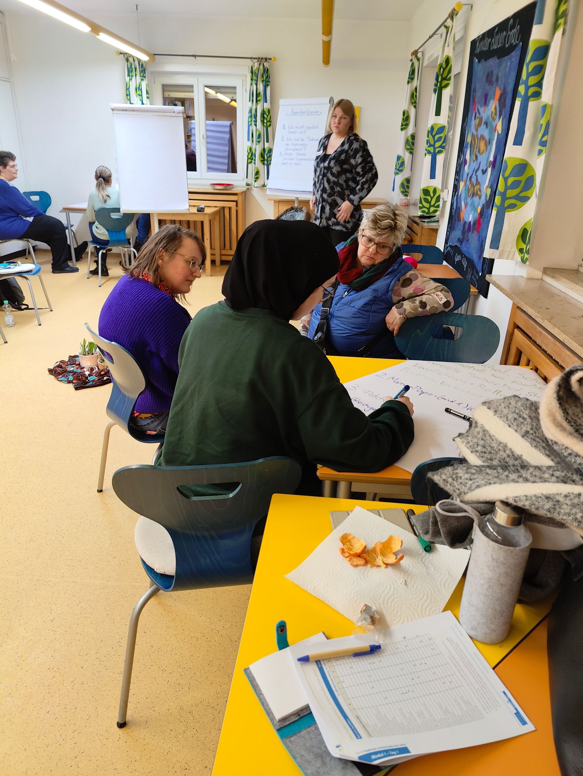 Abbildung Schulungsteilnehmer Familienpatenschulung