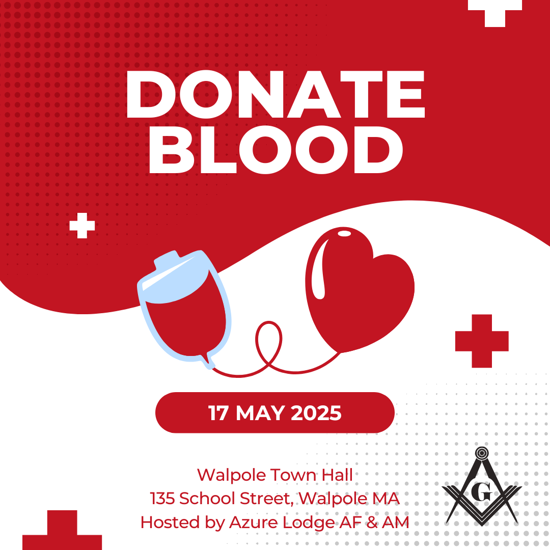 Azure Lodge Walpole MA Freenasons - Blood Drive