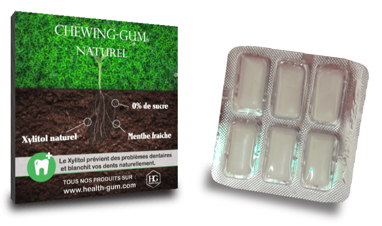 chewinggum organique