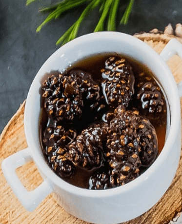 Detox confiture pomme de pin poumon