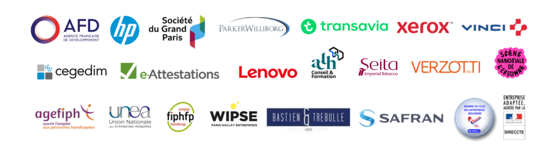 Liste de logo des clients