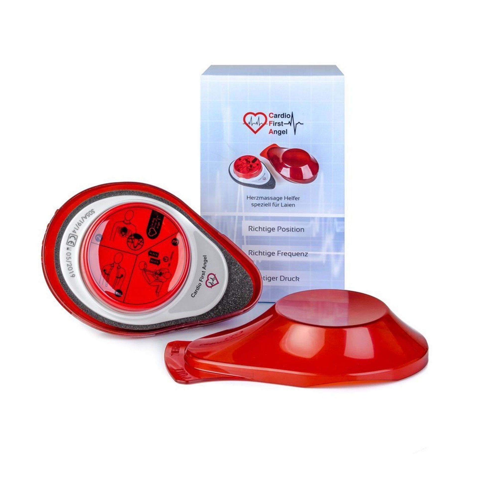 ein Bild, Cardio First-Angel, Helfer für Herz-Lungen-Wiederbelebung