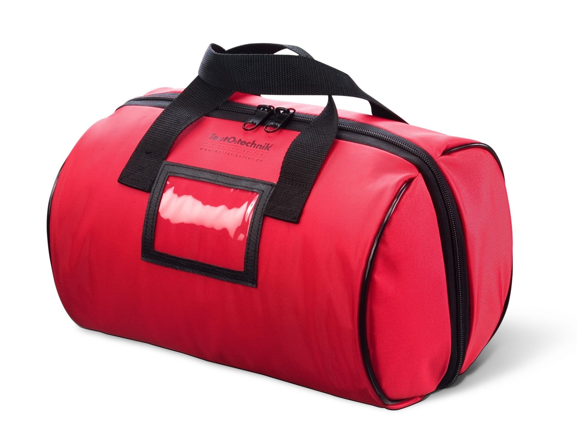 ein Bild, Notfall-Tasche rot mit Tragegriffen