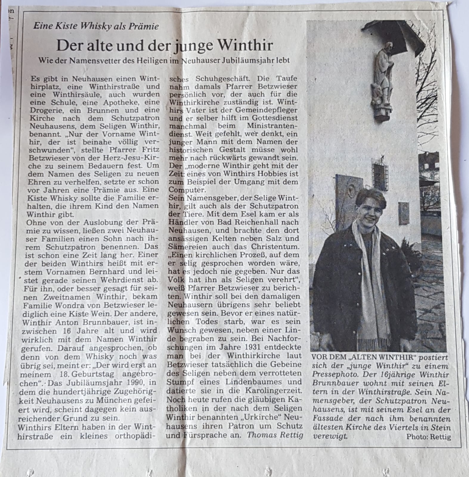 Mein erster Presseartikel