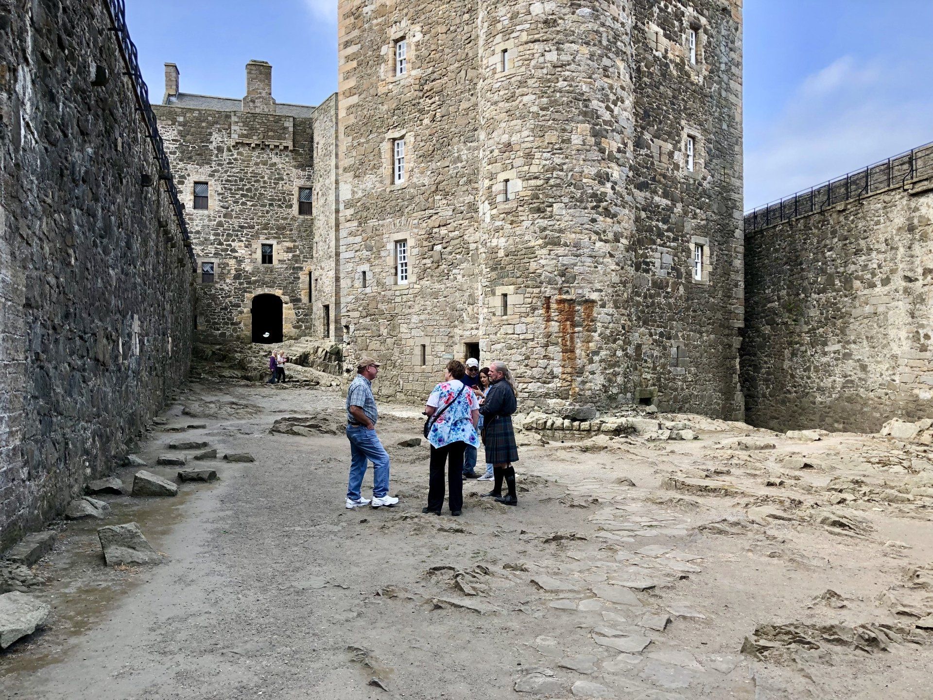 Private Outlander Experience Tour at Blackness Castle (Fort William in the show)