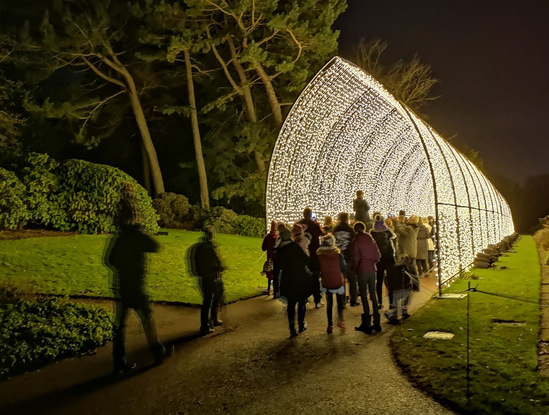 Light Tunnel - Botanic Garden