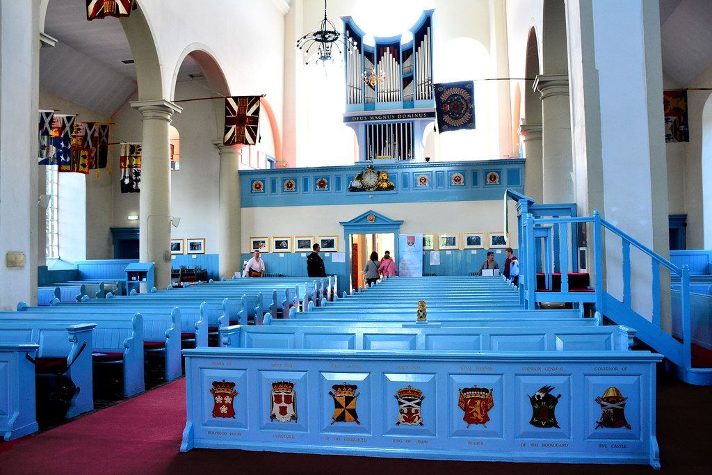 Inside Canongate Kirk